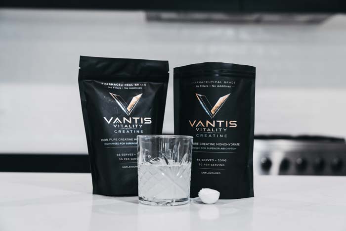 Vantis Vitality Creatine Monohydrate 200g - Image 2